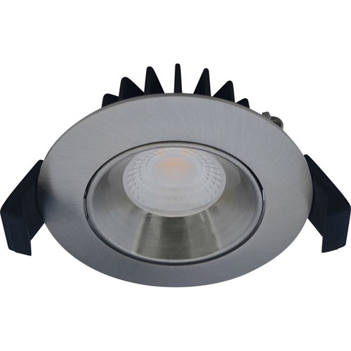 Downlight Velia Low Profile 5,5W 2700K 310lm Børstet Stål Nordtronic