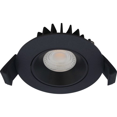 Downlight Velia Low Profile 5,5W 2700K 310lm Matt Sort Nordtronic