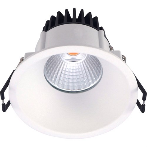 DOWNLIGHT RUND VELIA 10,9W 2700K 650lm Matt Hvit IP44 Nordtronic