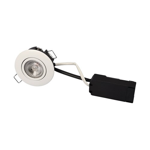 DOWNLIGHT RUND LUNA LOW PROFILE 6,2W 2700K Matt Hvit Scan Products