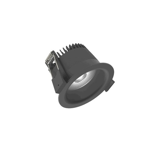Downlight Linea 75 HV-FD 10,5W 800lm 2700K 230V 40º Cri93 ws dim Sort