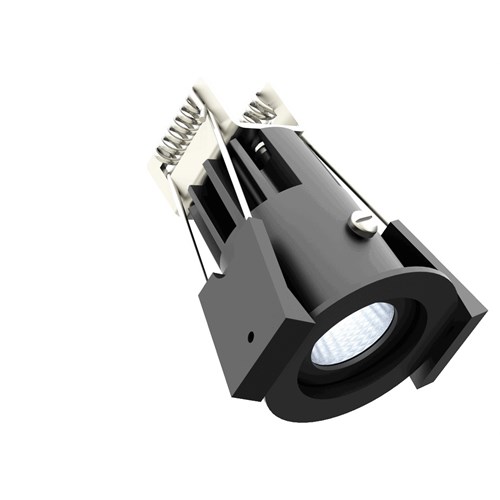 Downlight Fluxe 35 LV 4,5W 3 4,5W 350mA 375Lm 2700K ws Matt.Sort IP44