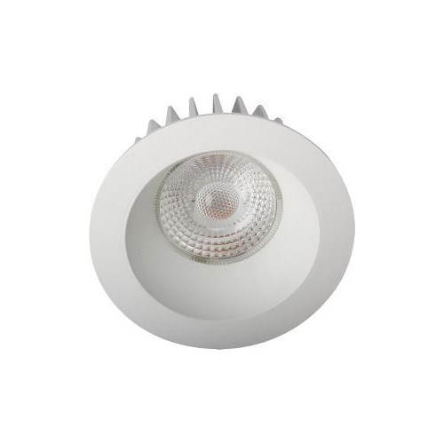 DOWNLIGHT JUNO SOFT COB+ LED 10W RUND MATT HVIT IP44