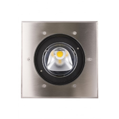 Nedgravingsspot Mira 220 23W 2093lm 3000K 240V 30° Inox Aisi 316L IP67