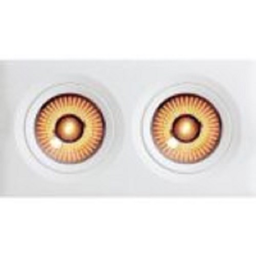 DOWNLIGHT GYRO FRAME COB 2X9W Warm Dim FIRKANT MATT HVIT IP44