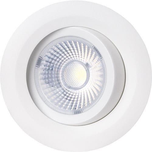 DOWNLIGHT JUNO GYRO COB 8W 600lm 4000K RUND MATT HVIT IP44