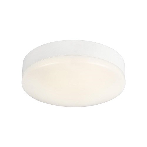 Taklampe Moon Basic 255 10W 880-900lm 3000/4000K Hvit IP44 Hidealite