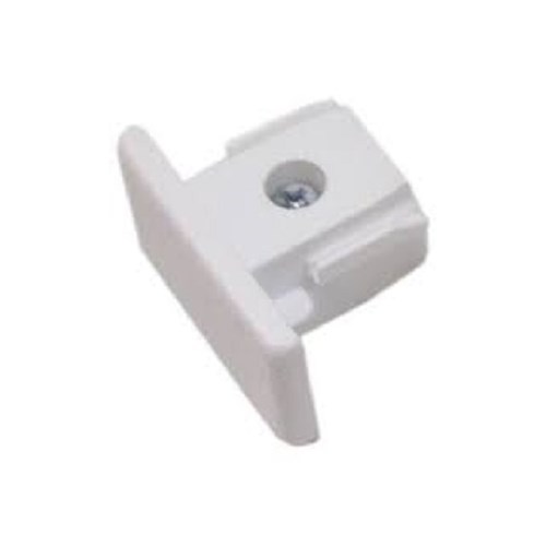 Endestykke for Spotlight skinne Trackline T1 230V Hvit Aneta