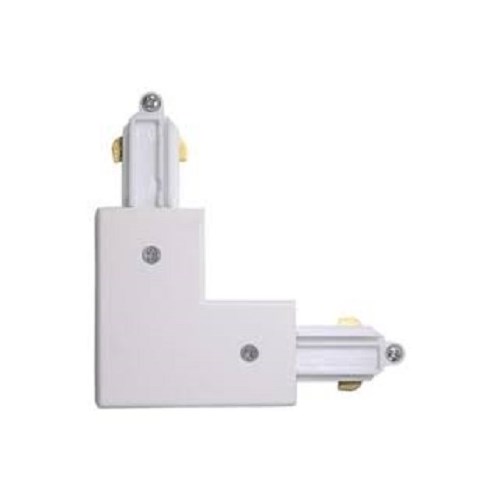 Vinkelskjøt 90° Høyre for Spotlight skinne Trackline T1 230V Hvit Aneta