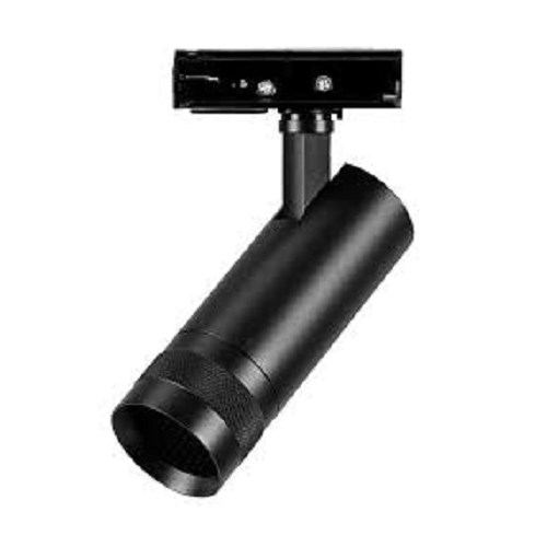 Spotlight Falcon 50 8W 670lm 2700K 230V F.skinne Trackline Sort Aneta