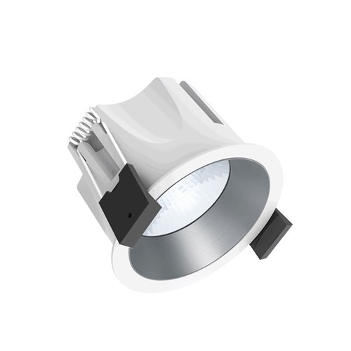 Downlight Strada 68 LV 13,8W 1150Lm 2700K Cri97 60° dim ws Hvit/Sølv IP44