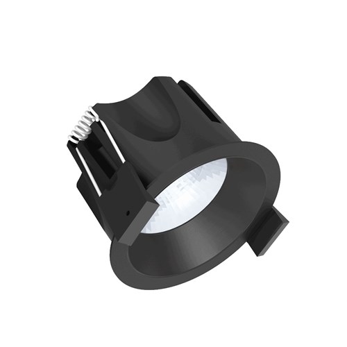 Downlight Strada 68 LV 13,8W 1150Lm 2700K CRI97 60° Dali ws Sort IP44