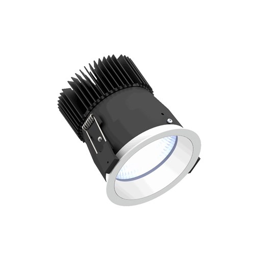 Downlight Strada 100 LV 32,1W 2500lm 3000K Dali Cri97 60º ws Hvit IP44