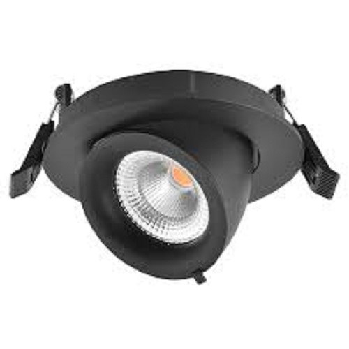 Downlight Sargas rotatable 8W 600lm 2700K (cutout 93mm), Sort Norlux