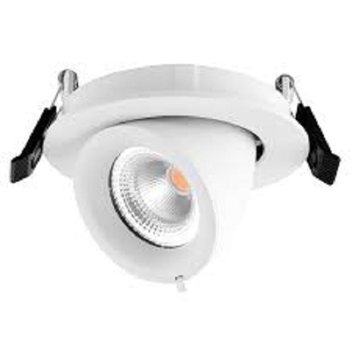 Downlight Sargas rotatable 8W 600lm 2700K (cutout 93mm), Hvit Norlux