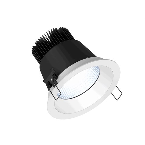 Downlight Strada 150 LV 32,1W 2500lm 3000K Dali Cri97 65º ws Hvit IP44