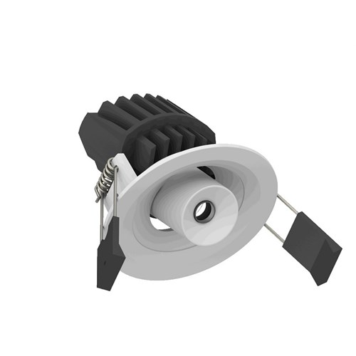 Downlight Pointer 68 Adj 6,6W 350Lm 2700K cs 35° dim M.Hvit IP20