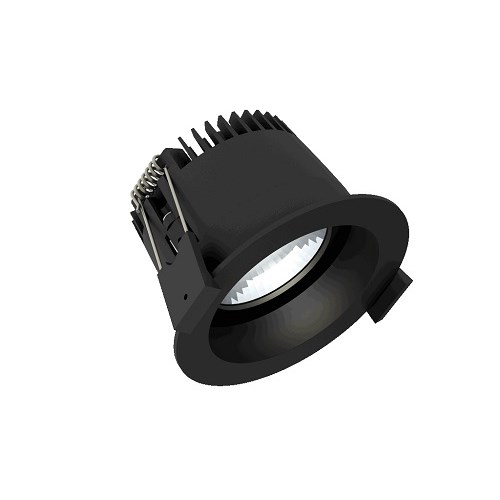 Downlight Fluxe 75 LV DTW 13,8W 1250Lm 1800-3000K 230V ws SORT