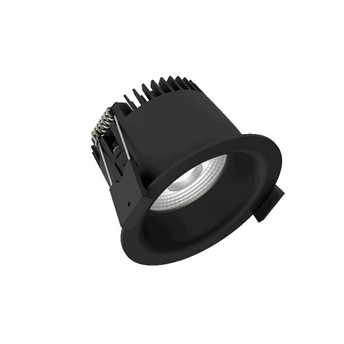 Downlight Linea 75 HV-FD 10,5W 800lm 2700K 230V 40º Cri93 ws dim Sort