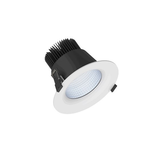 Downlight Linea DS-F 150 LV 27,9W 3575lm 3000K 65° Cri82 ws Dali Hvit IP44