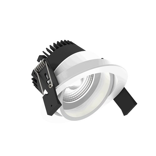 Downlight Fluxe 90 hv-fd 10,5W 800Lm 2700K 230V 40° cri93 ws Hvit
