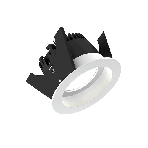 Downlight Fluxe 75 HV-FD 10,5W 800Lm 3000K 230V 80° Cri83 Hvit Illuxtron