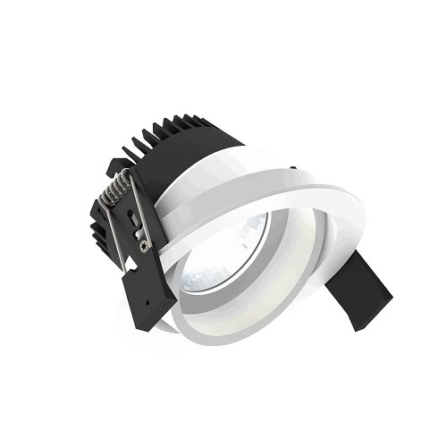 Downlight Fluxe 90 LV 13,8W 1150lm 2700K 60° Cri97 Dali CS Hvit Illuxtron