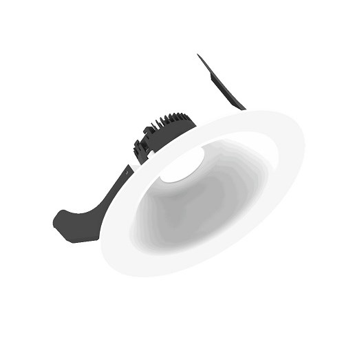 Downlight Linea 185 LV 26W 2250lm 3000K 60° cri95 Dali gs Hvit IP44