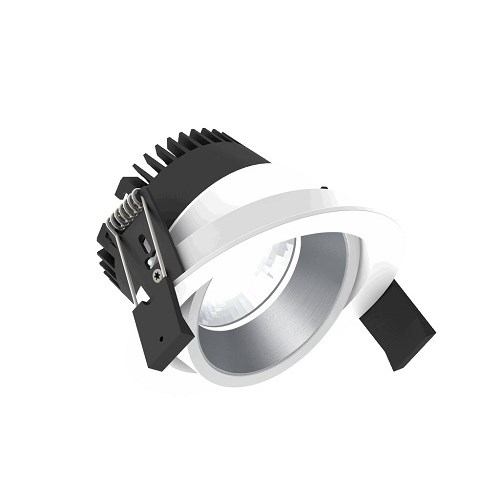 Downlight Strada 90 lv-tw 11,4W 1250lm 2700-6500K Cri80 60° ws Dali Hvit/Sølv
