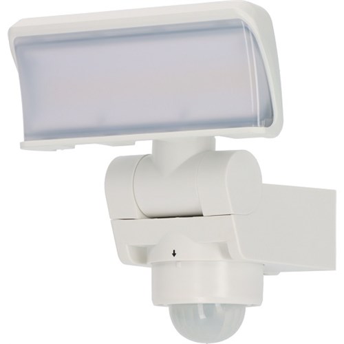 Lyskaster WS 2050 WP bevegelsesføler/fotocelle 20W 1860lm 3000K IP44 Hvit