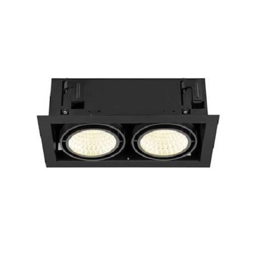 Downlight KADUX DL double 54W 6300lm 3000K Dali 2 SLV