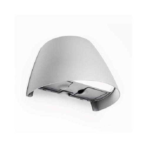 UTELAMPE 13W 1100lm 2000–4000K med Stikkontakt Grå IP44 Plejd