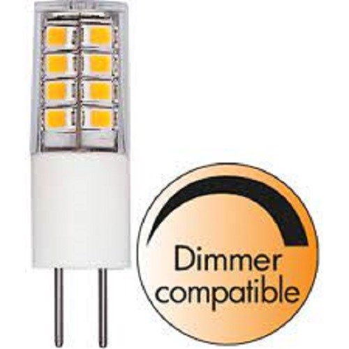 LED PÆRE GY6,35 12V 2W 235lm 2700K Dimbar