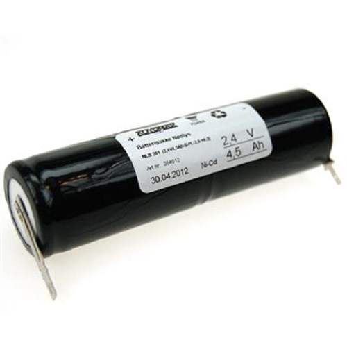BATTERIPAKKE NØDLYS NLB 201 2,4V4,5Ah-S-Fl.-2,9 +6,3