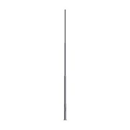 MAST RETT 12M PL200/Ø76 TOPP med fotplate ØRSTA