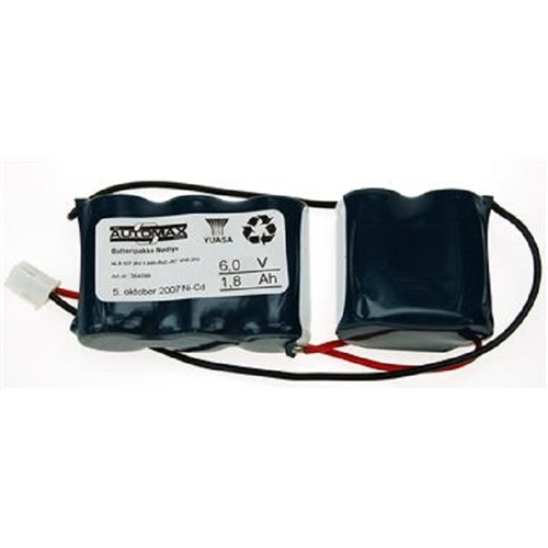 BATTERIPAKKE NLB 527 6V-1,8Ah-Rx2-Plugg 13