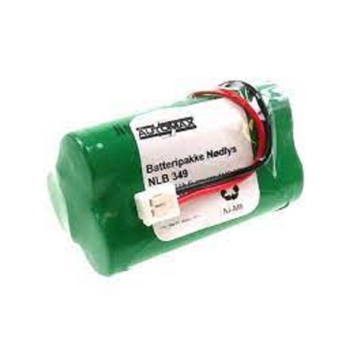 BATTERIPAKKE NLB 349 NØDLYS 3,6V 1,7AH-R-TREKANT-PLUGG 30