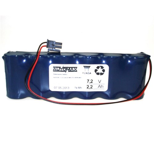 BATTERIPAKKE NLB 620 NØDLYS 7,2V2,2AH-R-PLUGG 28