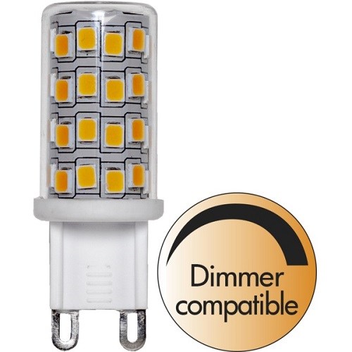 LED PÆRE G9 4,7W-33W 420lm 2700K DIMBAR Ms Belysning