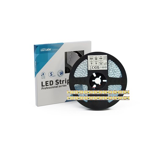 LED TAPE 24V 10W/pr.m /1230lm Pr,meter 2300K One Led Cut IP20