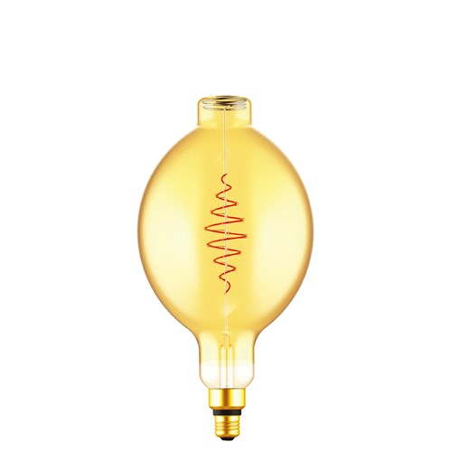 DEKORPÆRE FILAMENT BT180 Croissant GOLD 8,5W 600lm 2000K