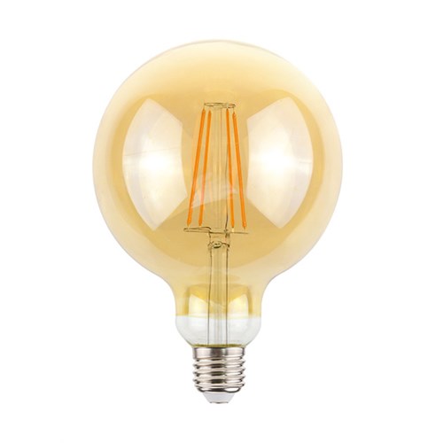 DEKORPÆRE FILAMENT GLOBE G125 GOLD 4W 420lm 2200K