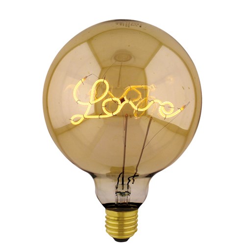 DEKORPÆRE FILAMENT GLOBE G125 LOVE UP 5W 250lm 2000K