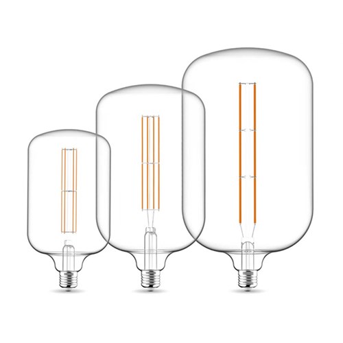 Dekorpære Caramella Candy 3 Klar T180X364mm 13W 1500lm 2700K