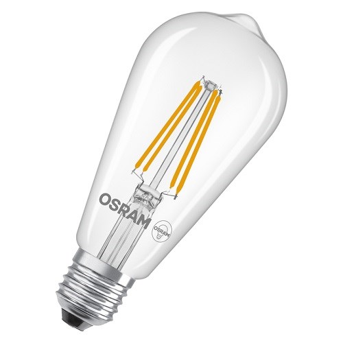 Eksteriørpære filament Superstar Plus 8,8W 806lm 2400K 230V E27 Klar