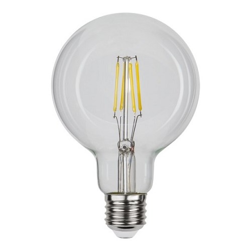 GLOBEPÆRE FILAMENT G95 12/24V DC 2W 250lu 2700K E27 Klar