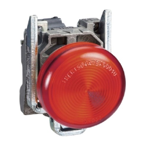 SIGNALLAMPE LED 22MM 250V RØD XB4BV64 SCHNEIDER ELECTRIC