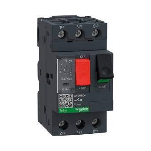 MOTORVERNBRYTER GV2ME04 0,4-0,63A Schneider Electric