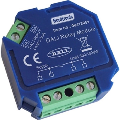 RELE Dali Box LED 0-300 W / Halogen 0-1000 W on/off Nordtronic