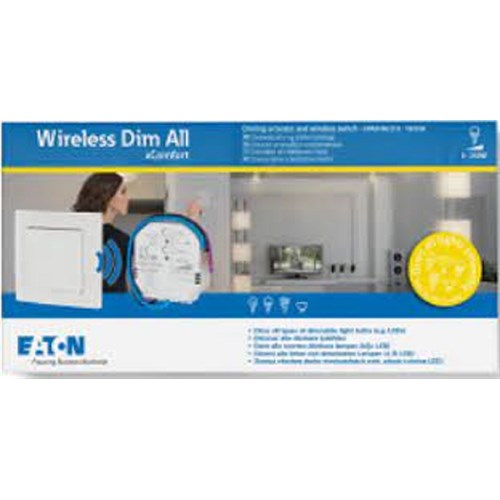 Xcomfort Wireless Dim All (Dimmer) CPAD-00/213 Hvit Eaton Dimmepakke